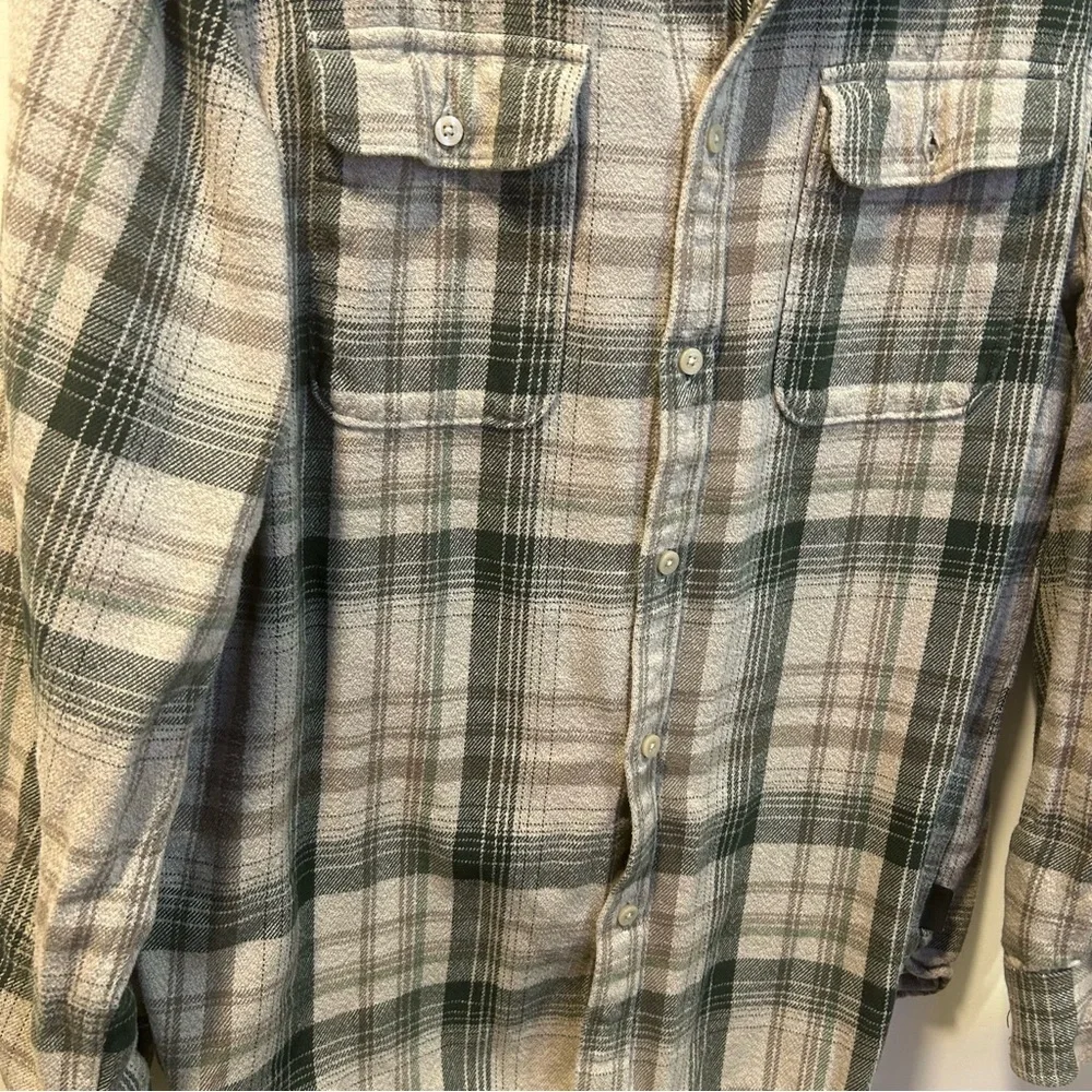 The North Face Men's Long Sleeve Flannel Shirt size L - Picture 5 of 11